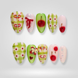 Mint Gift Christmas press-on nails