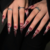 Blood Moon press-on nails