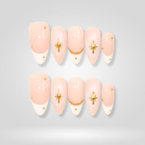 Golden Star press-on nails
