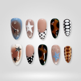Rose Mirror press-on nails