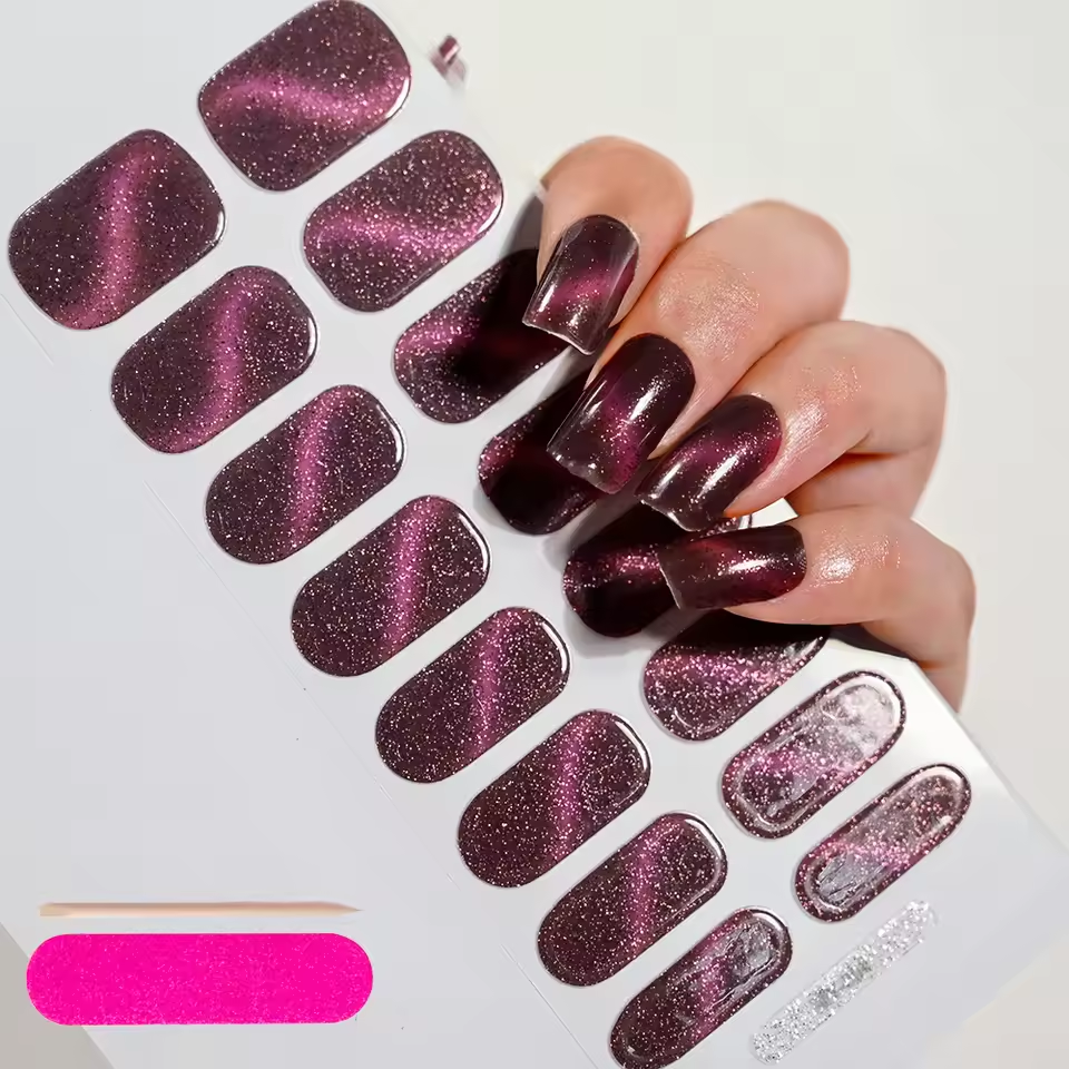 Glitter Nail Strips