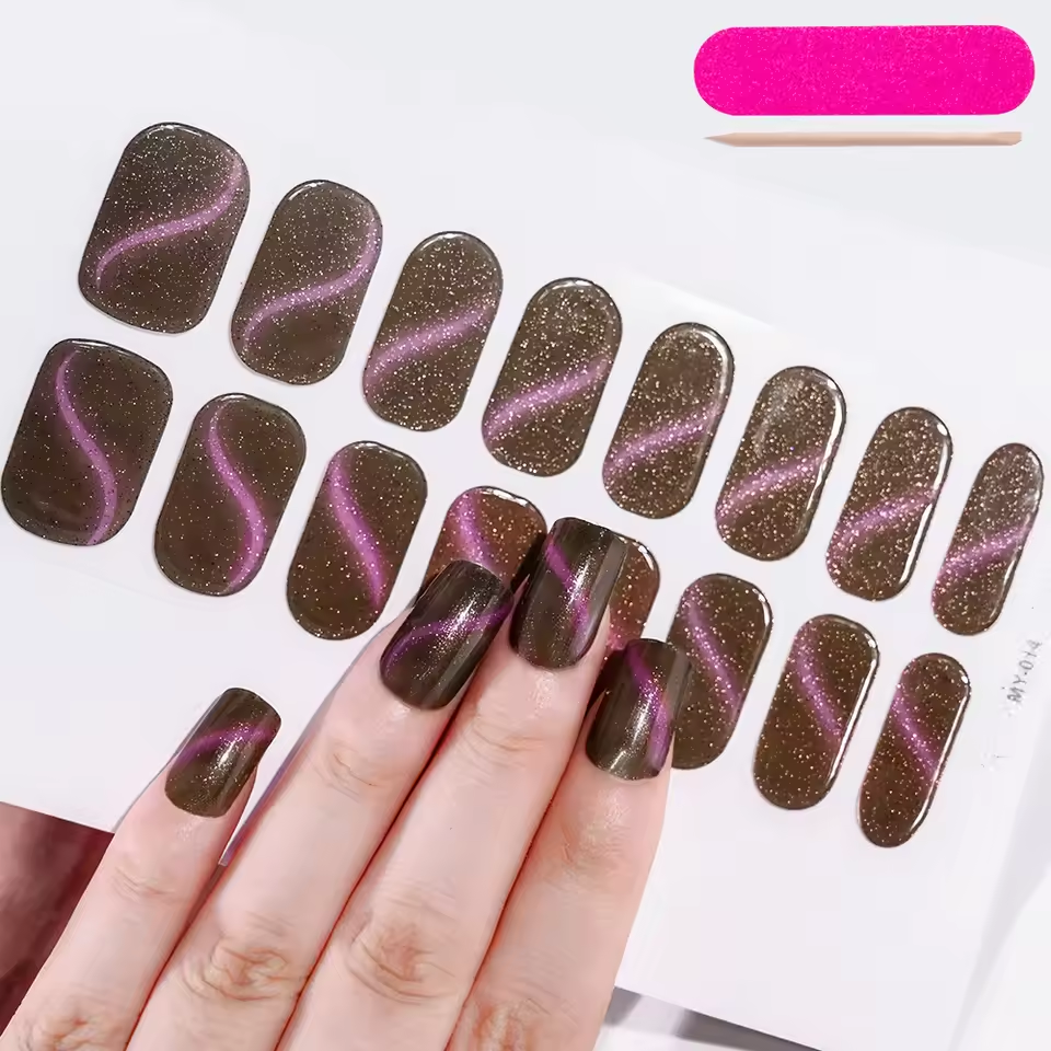 Glitter Nail Strips