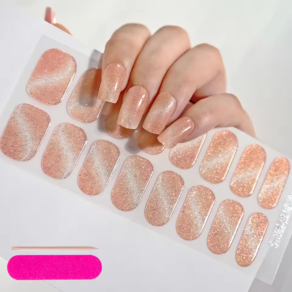 Glitter Nail Strips