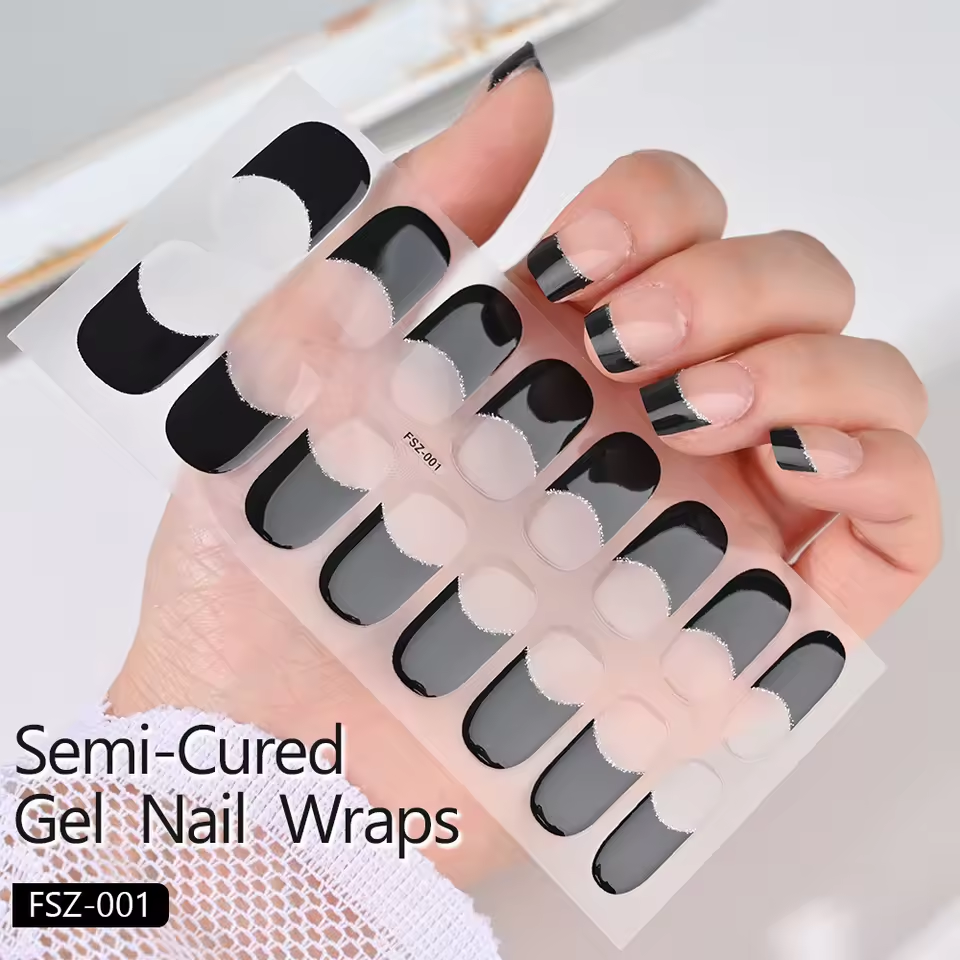 French Tip Nail Strips