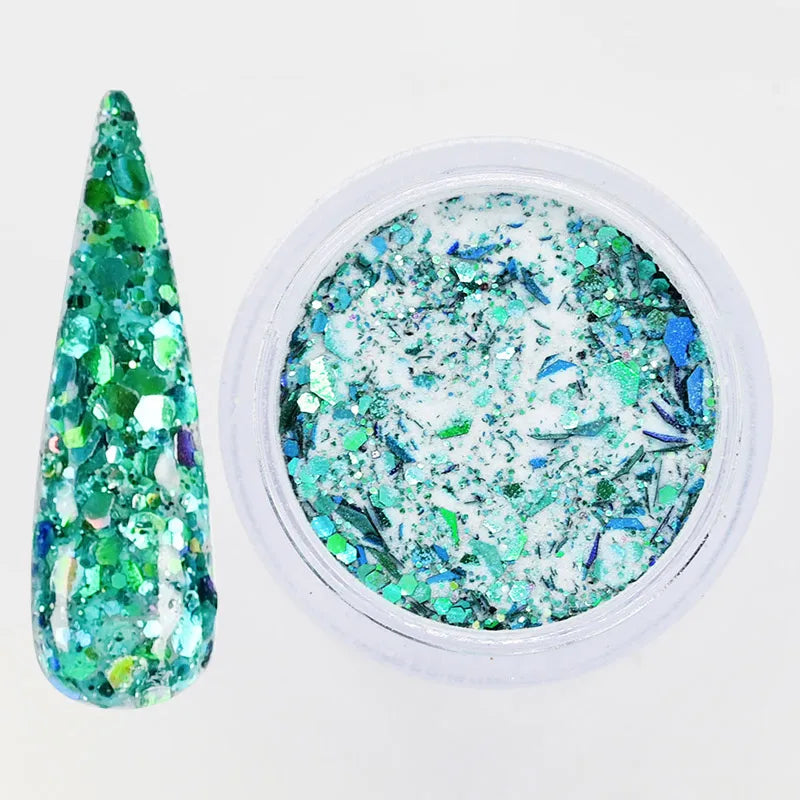 Glitter Acrylic Powder 10ml