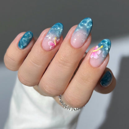 Summer Muse press-on nails