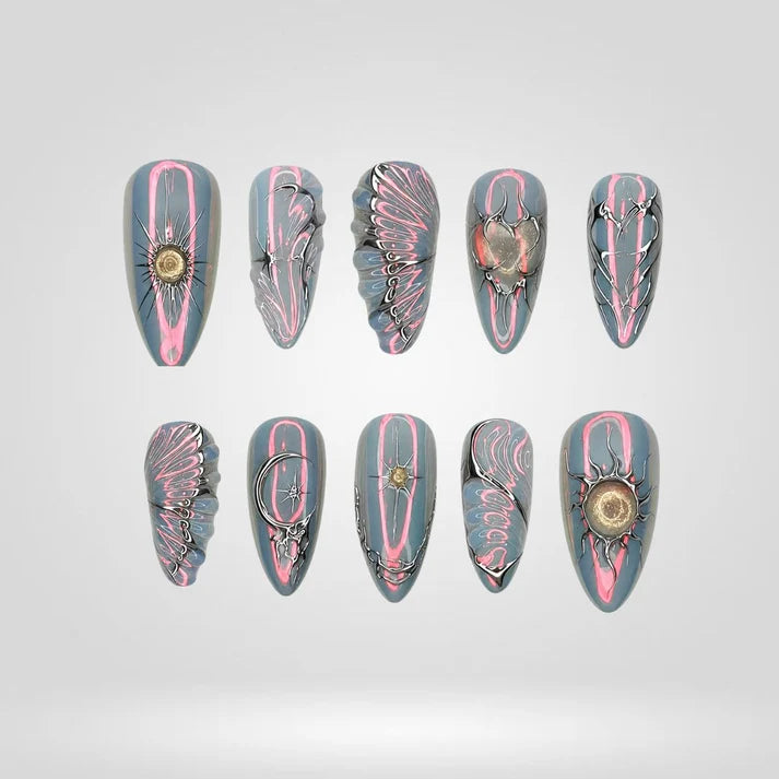 Wonderfall Playful Collection – Autumn Press-On Nails
