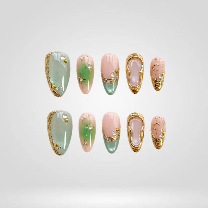 Wonderfall Floral Collection – Autumn Press-On Nails