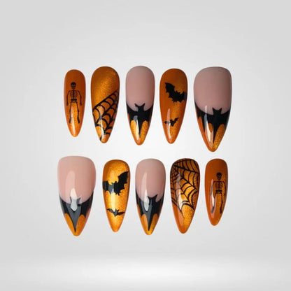 Pink After Dark Collection– Halloween Press-On Nails