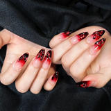 Grim Blossom press-on nails