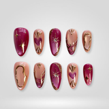 Enchanted Bloom press-on nails