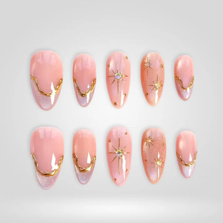 Wonderfall Cat Eye Collection – Autumn Press-On Nails