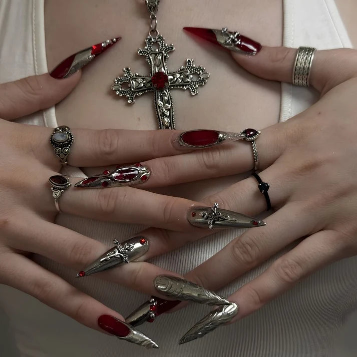 Gothic Relics Collection– Halloween Press-On Nails