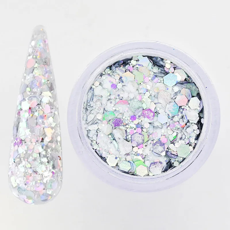 Glitter Acrylic Powder 10ml