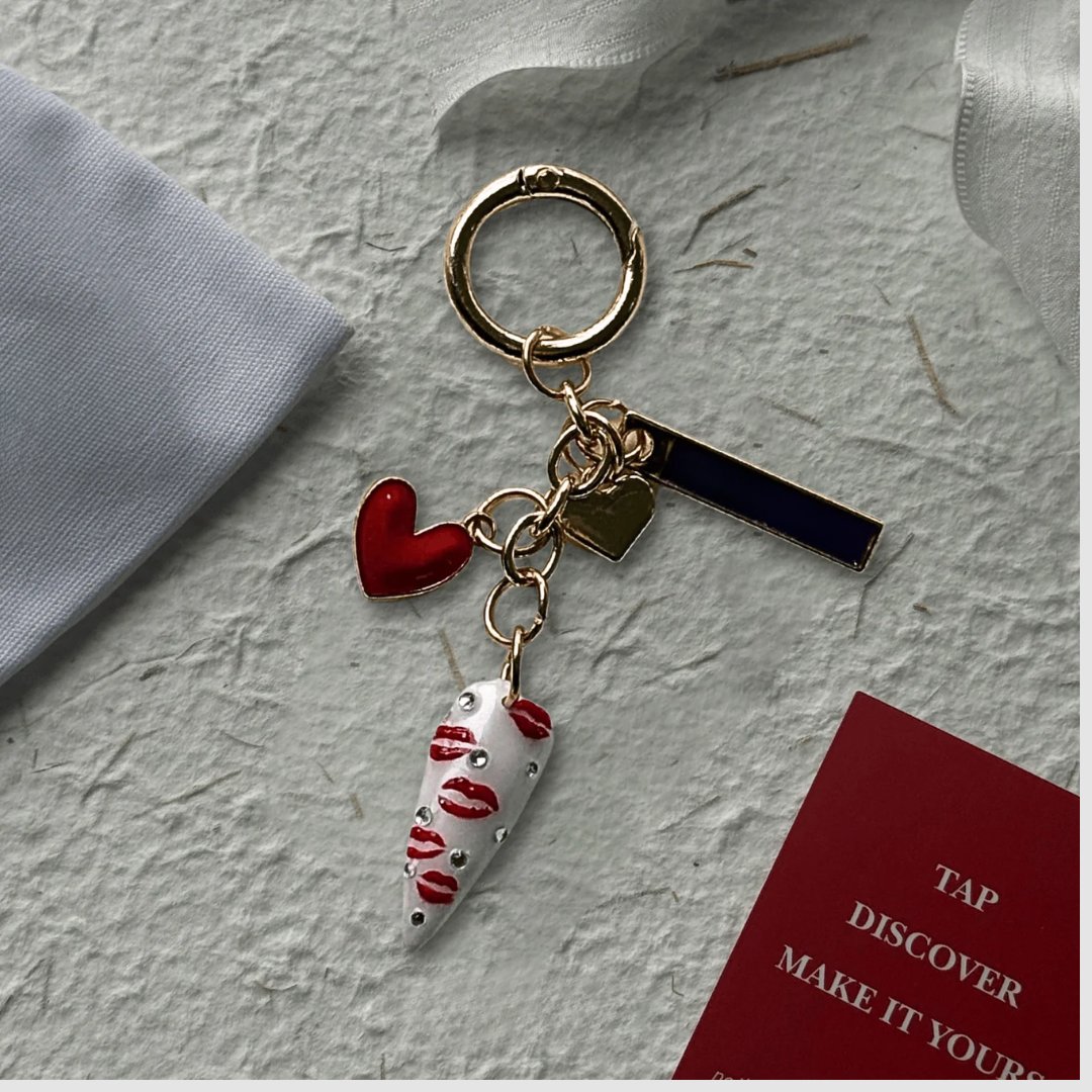 NFC Nail Keychain