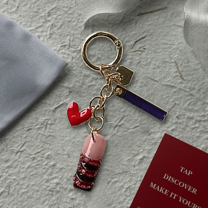 NFC Nail Keychain