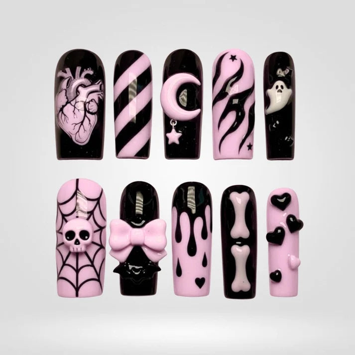 Y2K Frights Collection – Halloween Press-On Nails