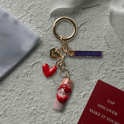 NFC Nail Keychain