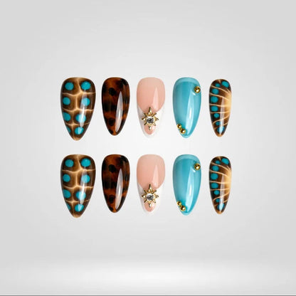 Wonderfall Playful Collection – Autumn Press-On Nails