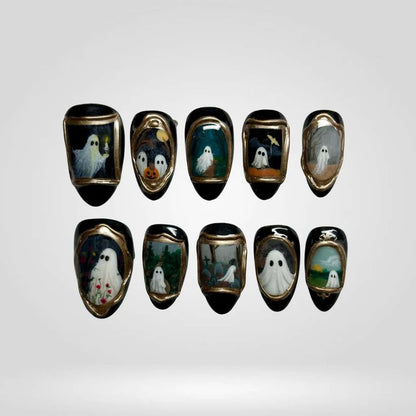 Cutie Halloween 2D Collection – Halloween Press-On Nails