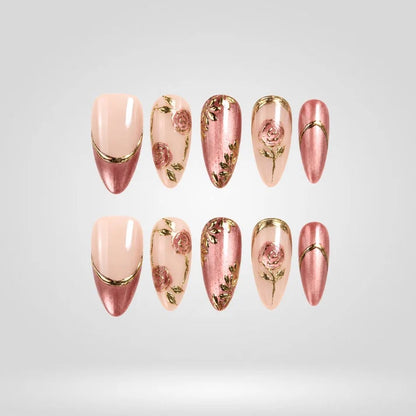 Wonderfall Floral Collection – Autumn Press-On Nails
