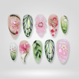 Petal Dew press-on nails