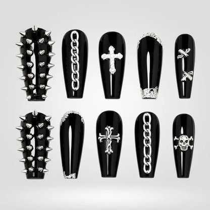 Blood Gothic Collection – Halloween Press-On Nails