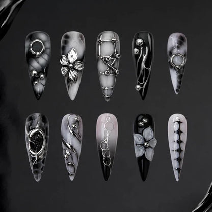 Blood Gothic Collection – Halloween Press-On Nails
