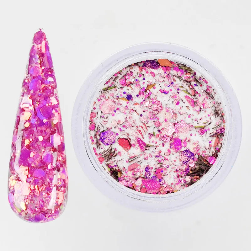 Glitter Acrylic Powder 10ml