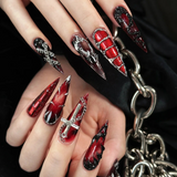 Dark Angel press-on nails