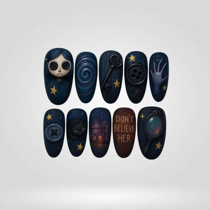 Cutie Halloween 2D Collection – Halloween Press-On Nails