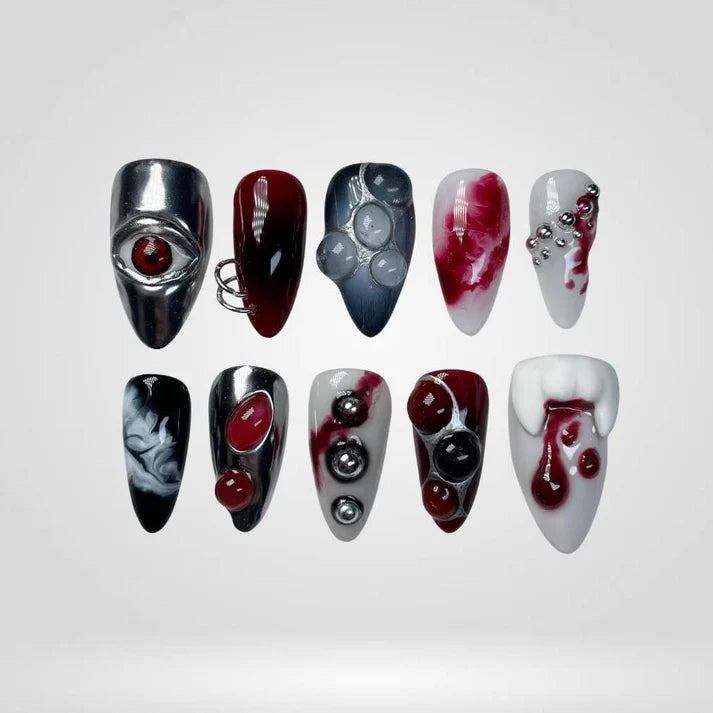 Twisted Tales 3D Collection– Halloween Press-On Nails