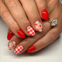 Berry Gingham
