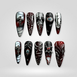 Dark Enchantment Halloween press-on nails
