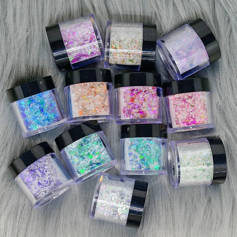 Glitter Acrylic Powder 10ml