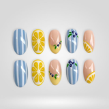 Lemon Breeze press-on nails