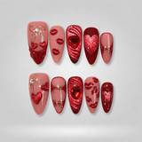 A Kiss to Remember Press-On Nails
