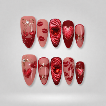 A Kiss to Remember Press-On Nails