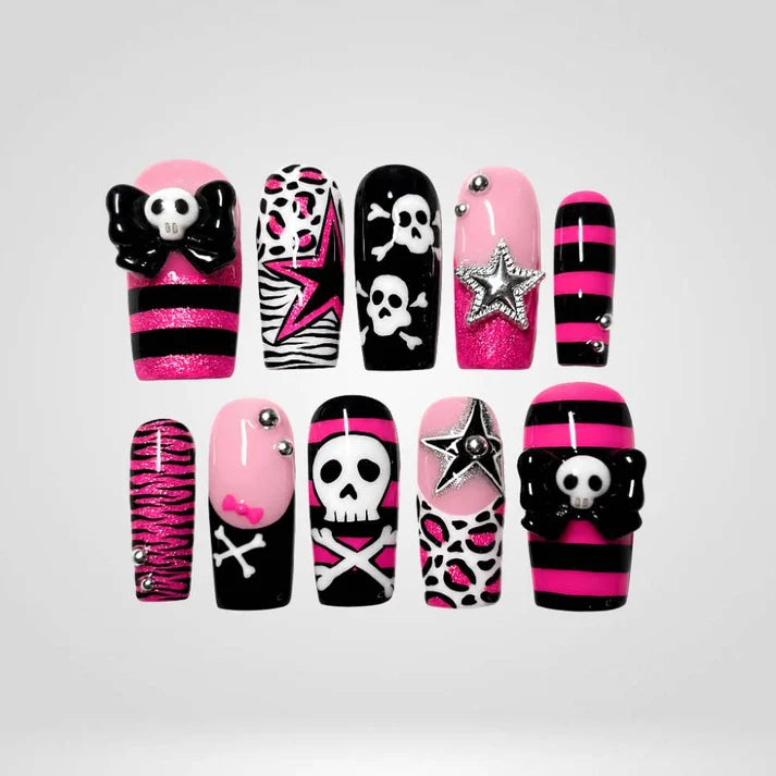 Spooky Halloween 3D Collection – Halloween Press-On Nails