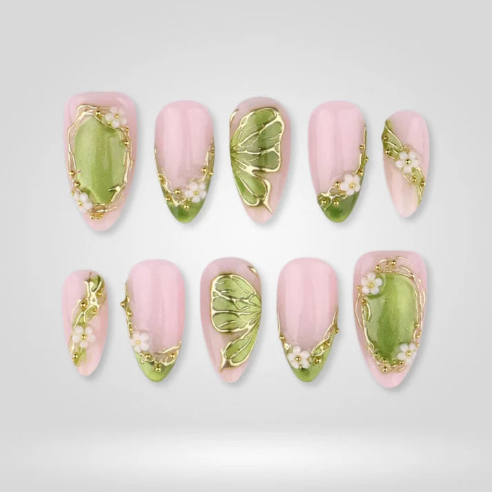 Wonderfall Cat Eye Collection – Autumn Press-On Nails