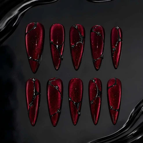 Blood Gothic Collection – Halloween Press-On Nails