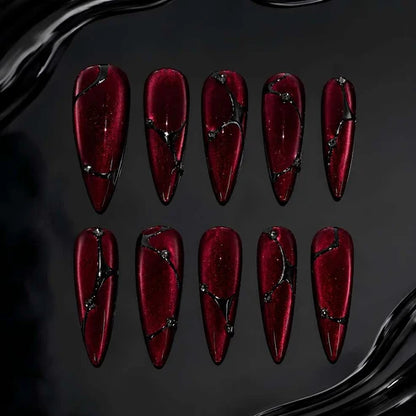 Blood Gothic Collection – Halloween Press-On Nails