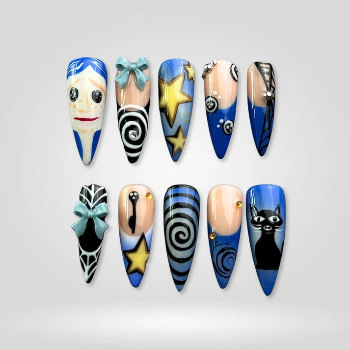 Midnight Oddities 3D Collection– Halloween Press-On Nails