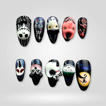 Midnight Oddities 3D Collection– Halloween Press-On Nails