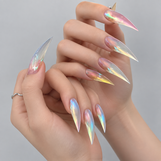 Prism Aura Claw Press-On Nails