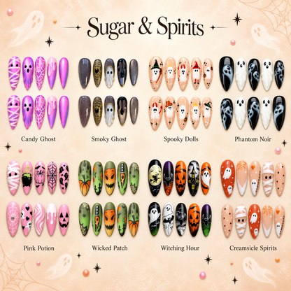 Sugar & Spirits Collection– Halloween Press-On Nails