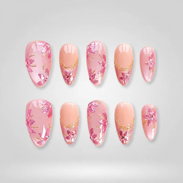 Wonderfall Cat Eye Collection – Autumn Press-On Nails