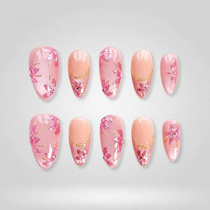 Wonderfall Cat Eye Collection – Autumn Press-On Nails