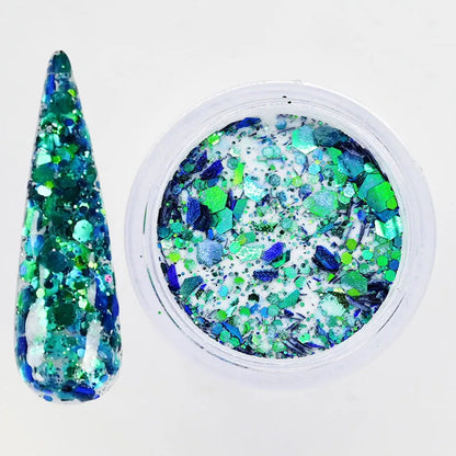 Glitter Acrylic Powder 10ml