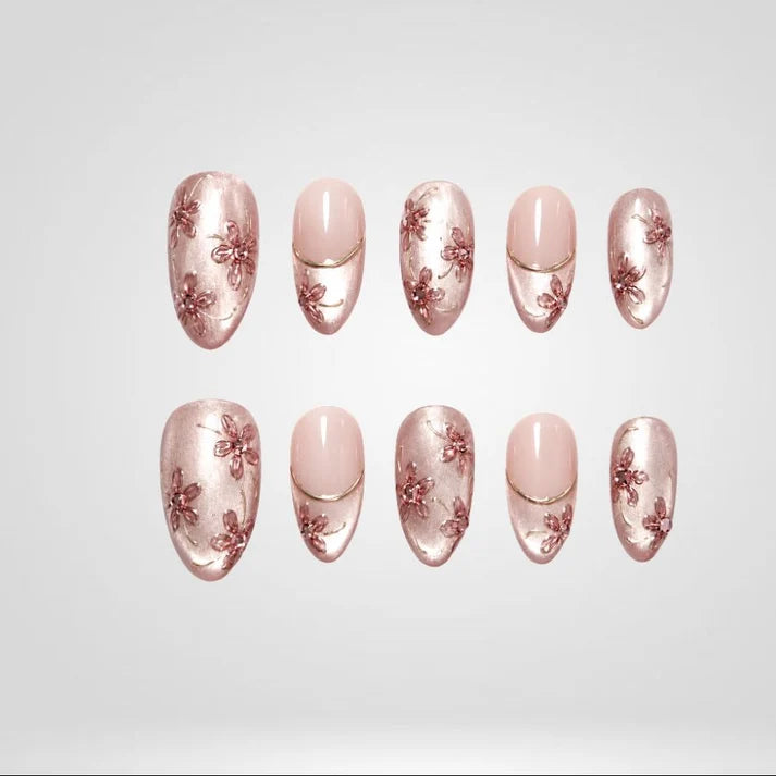 Wonderfall Floral Collection – Autumn Press-On Nails